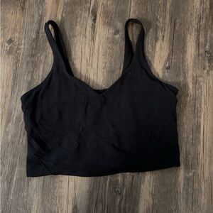 Black Lululemon Align Top, size 12